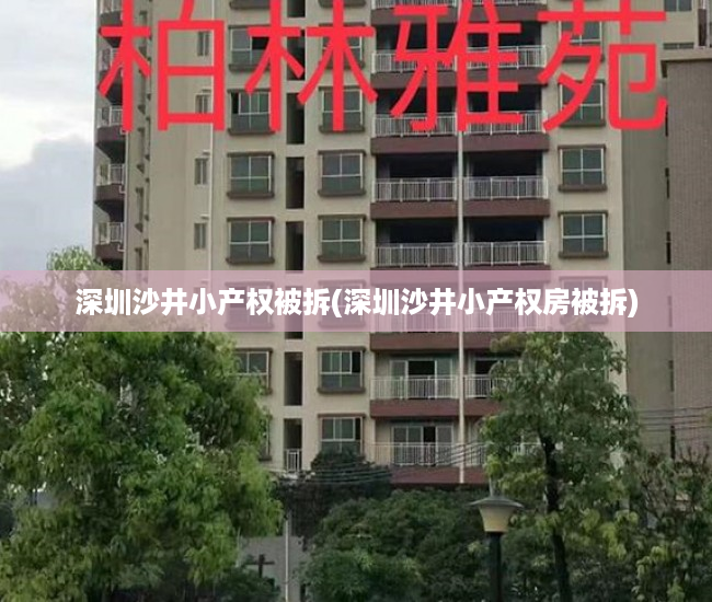 深圳沙井小产权被拆(深圳沙井小产权房被拆) 深圳沙井小产权被拆(深圳沙井小产权房被拆)