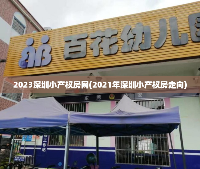 2023深圳小产权房网(2021年深圳小产权房走向)