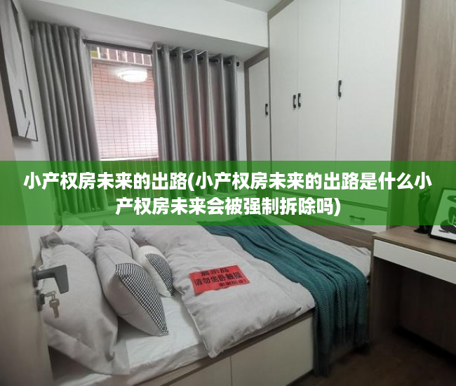 小产权房未来的出路(小产权房未来的出路是什么小产权房未来会被强制拆除吗) 小产权房未来的出路(小产权房未来的出路是什么小产权房未来会被强制拆除吗)