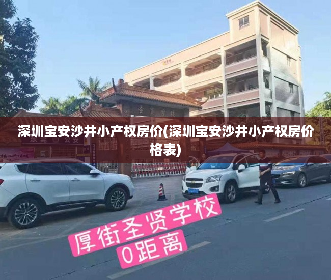 深圳宝安沙井小产权房价(深圳宝安沙井小产权房价格表)