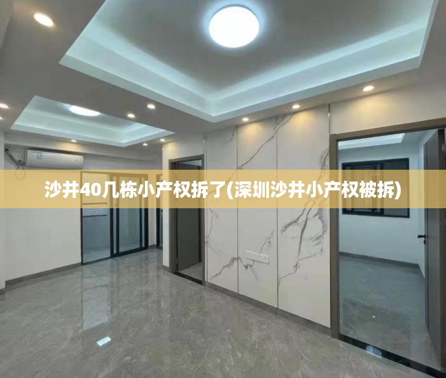 沙井40几栋小产权拆了(深圳沙井小产权被拆) 沙井40几栋小产权拆了(深圳沙井小产权被拆)