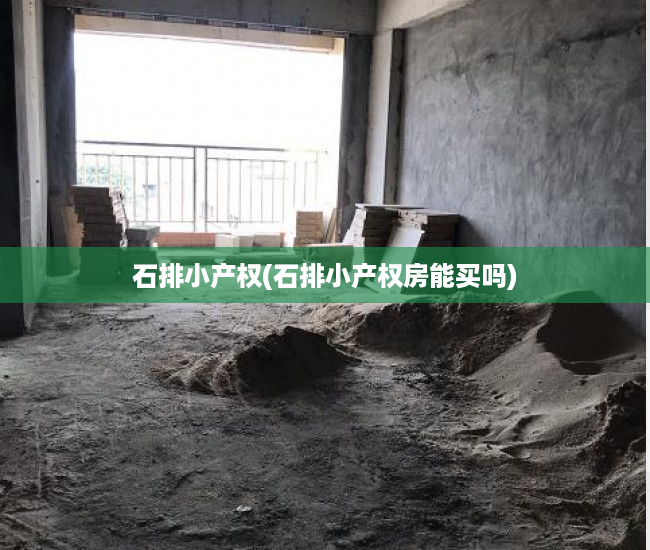 石排小产权(石排小产权房能买吗) 石排小产权(石排小产权房能买吗)