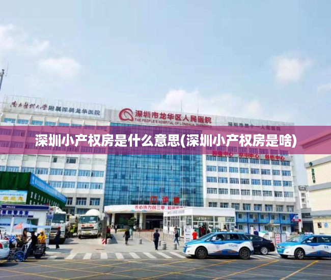 深圳小产权房是什么意思(深圳小产权房是啥) 深圳小产权房是什么意思(深圳小产权房是啥)
