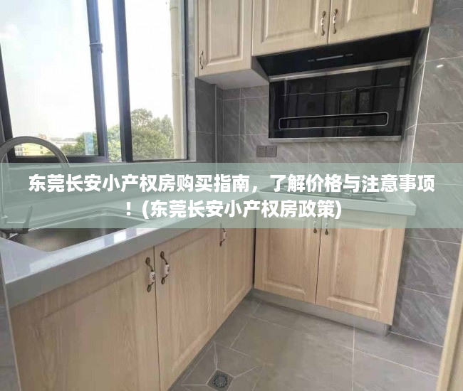 东莞长安小产权房购买指南，了解价格与注意事项！(东莞长安小产权房政策)