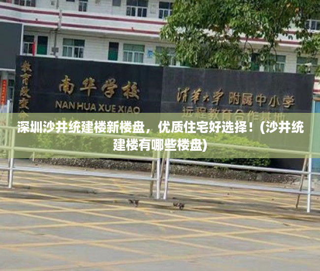 深圳沙井统建楼新楼盘，优质住宅好选择！(沙井统建楼有哪些楼盘)
