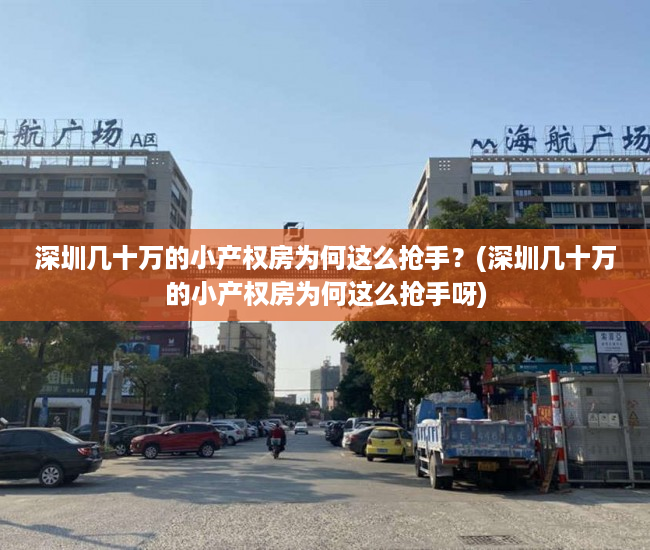 深圳几十万的小产权房为何这么抢手？(深圳几十万的小产权房为何这么抢手呀)