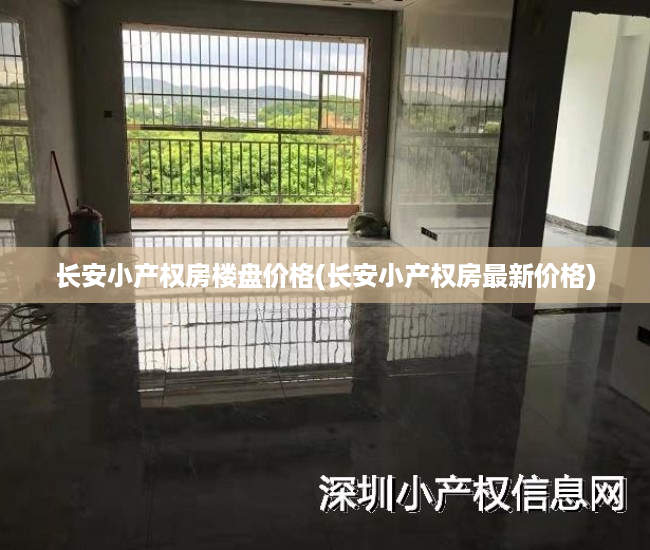 长安小产权房楼盘价格(长安小产权房最新价格)