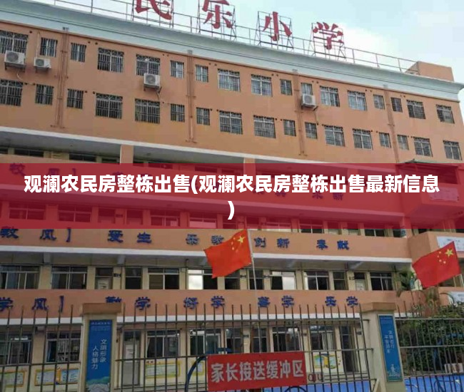 观澜农民房整栋出售(观澜农民房整栋出售最新信息)
