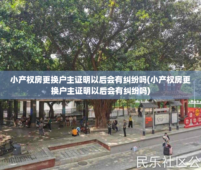 小产权房更换户主证明以后会有纠纷吗(小产权房更换户主证明以后会有纠纷吗)