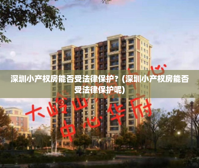 深圳小产权房能否受法律保护？(深圳小产权房能否受法律保护呢)