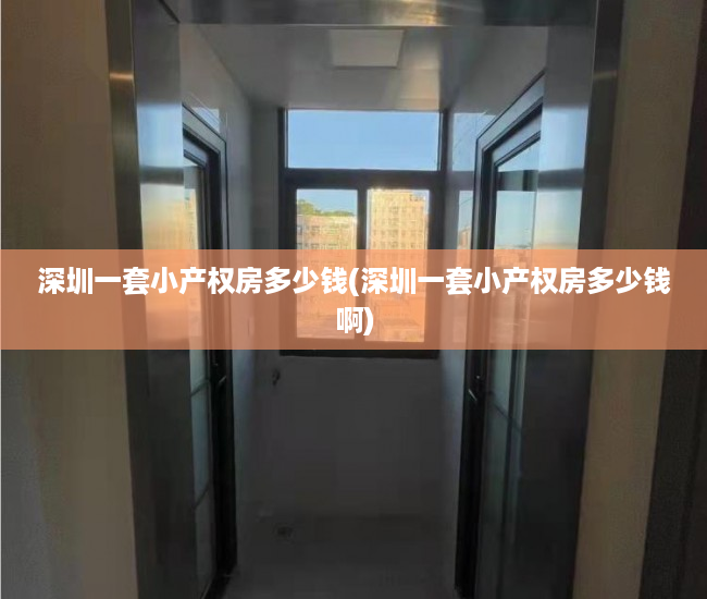 深圳一套小产权房多少钱(深圳一套小产权房多少钱啊)