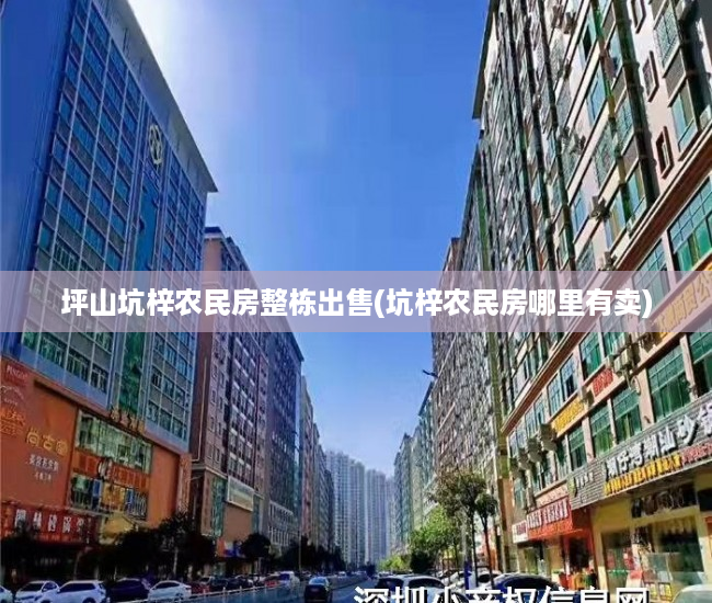 坪山坑梓农民房整栋出售(坑梓农民房哪里有卖) 坪山坑梓农民房整栋出售(坑梓农民房哪里有卖)