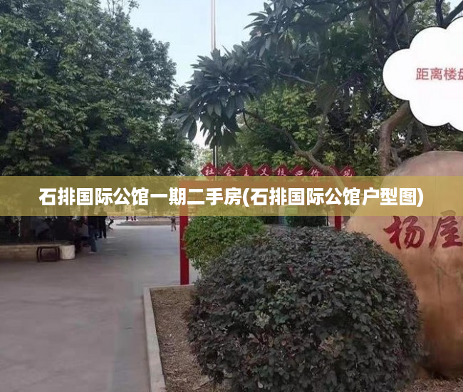 石排国际公馆一期二手房(石排国际公馆户型图)