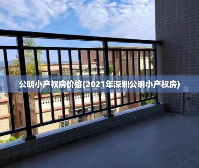公明小产权房价格(2021年深圳公明小产权房) 公明小产权房价格(2021年深圳公明小产权房)