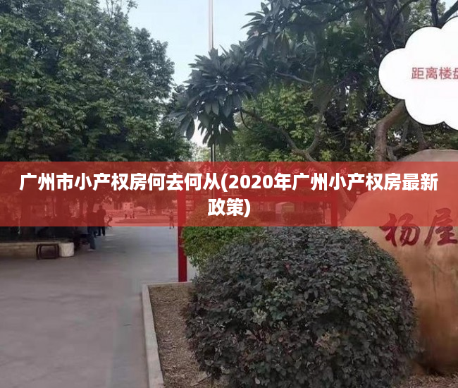 广州市小产权房何去何从(2020年广州小产权房最新政策)
