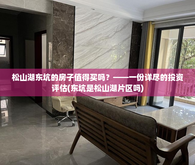 松山湖东坑的房子值得买吗？——一份详尽的投资评估(东坑是松山湖片区吗)