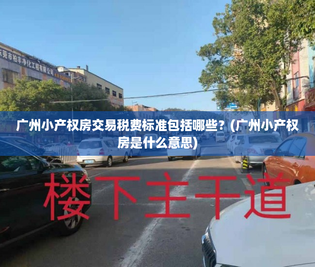 广州小产权房交易税费标准包括哪些？(广州小产权房是什么意思)