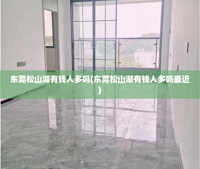 东莞松山湖有钱人多吗(东莞松山湖有钱人多吗最近)
