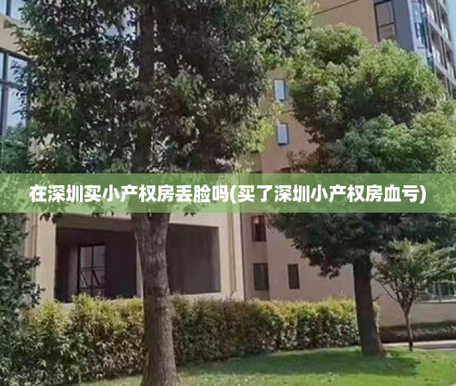 在深圳买小产权房丢脸吗(买了深圳小产权房血亏) 在深圳买小产权房丢脸吗(买了深圳小产权房血亏)