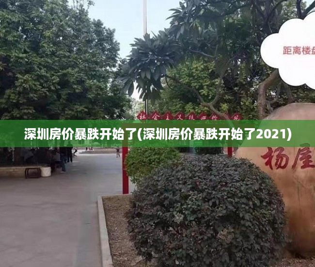深圳房价暴跌开始了(深圳房价暴跌开始了2021) 深圳房价暴跌开始了(深圳房价暴跌开始了2021)