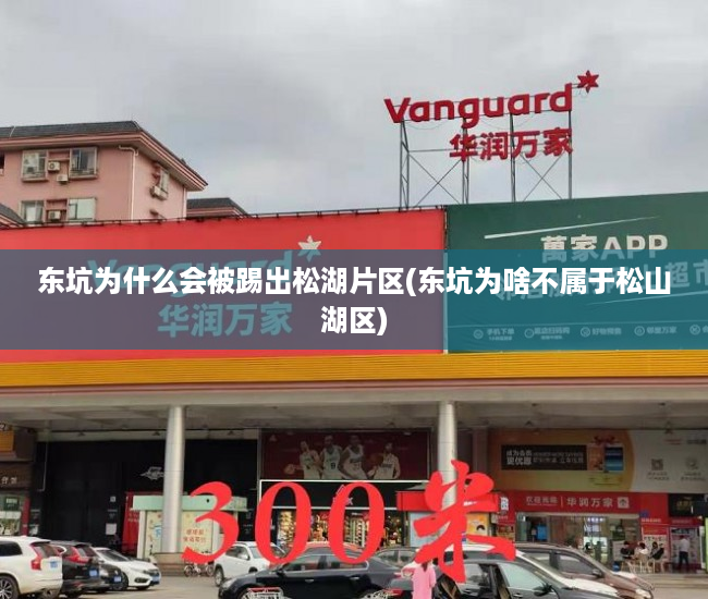 东坑为什么会被踢出松湖片区(东坑为啥不属于松山湖区) 东坑为什么会被踢出松湖片区(东坑为啥不属于松山湖区)