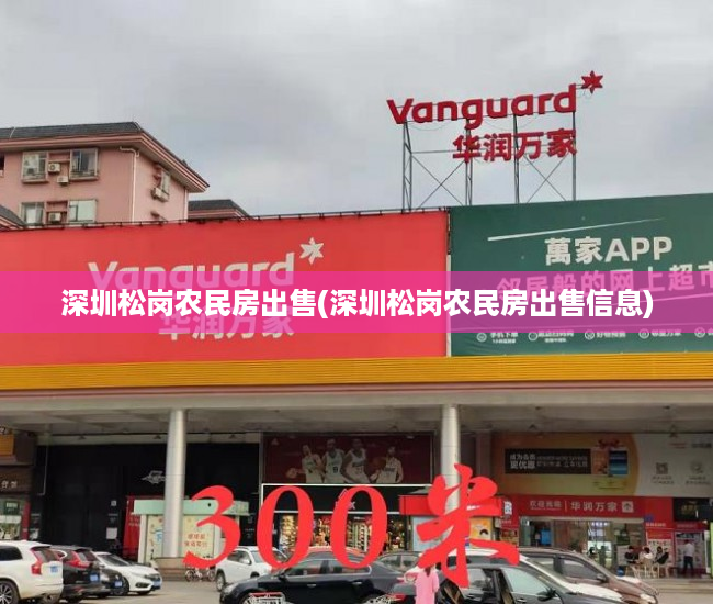 深圳松岗农民房出售(深圳松岗农民房出售信息) 深圳松岗农民房出售(深圳松岗农民房出售信息)