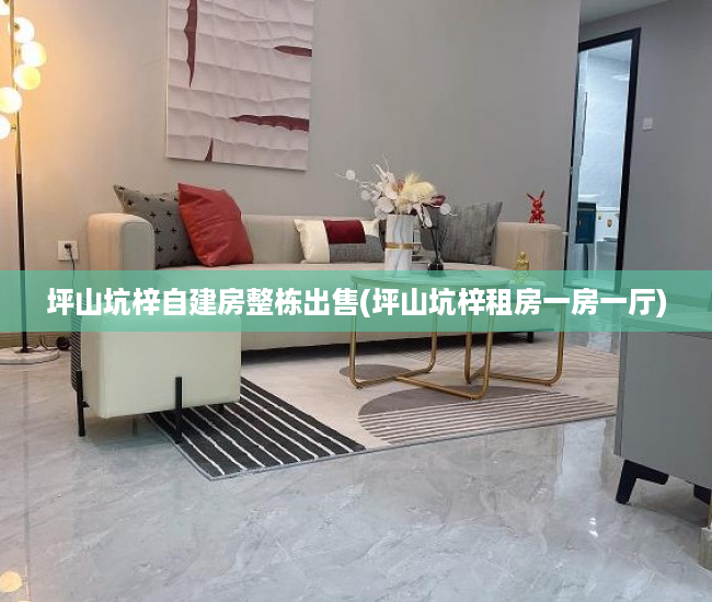坪山坑梓自建房整栋出售(坪山坑梓租房一房一厅) 坪山坑梓自建房整栋出售(坪山坑梓租房一房一厅)