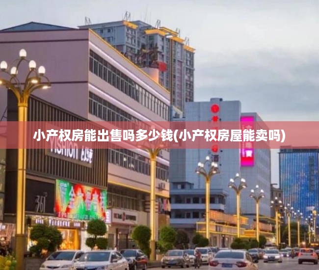 小产权房能出售吗多少钱(小产权房屋能卖吗) 小产权房能出售吗多少钱(小产权房屋能卖吗)