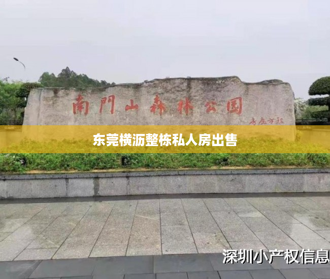 东莞横沥整栋私人房出售 东莞横沥整栋私人房出售