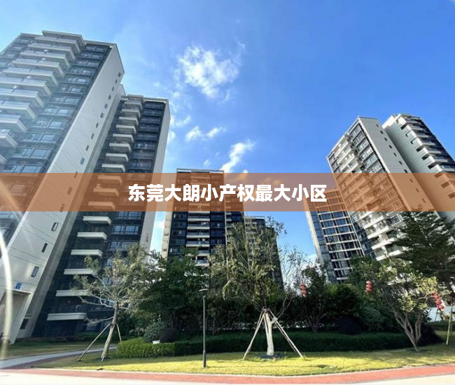 东莞大朗小产权最大小区 东莞大朗小产权最大小区