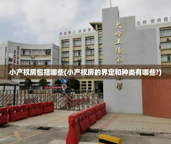 小产权房包括哪些(小产权房的界定和种类有哪些?) 小产权房包括哪些(小产权房的界定和种类有哪些?)
