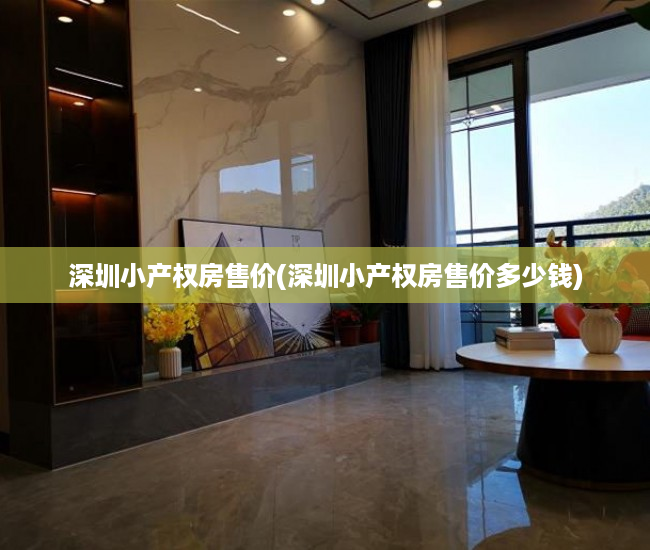 深圳小产权房售价(深圳小产权房售价多少钱)