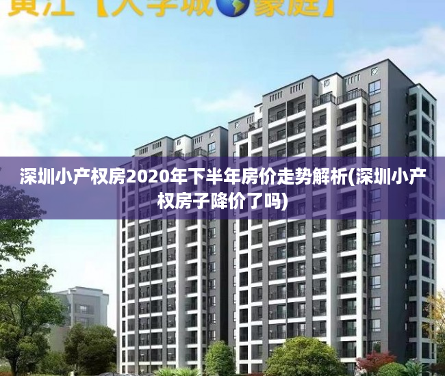 深圳小产权房2020年下半年房价走势解析(深圳小产权房子降价了吗)