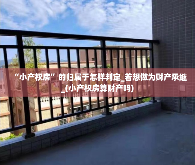 “小产权房”的归属于怎样判定_若想做为财产承继_(小产权房算财产吗)