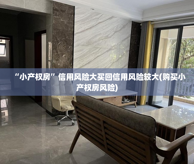 “小产权房”信用风险大买回信用风险较大(购买小产权房风险)