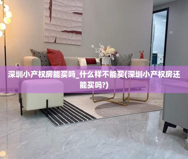 深圳小产权房能买吗_什么样不能买(深圳小产权房还能买吗?)