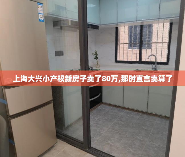 上海大兴小产权新房子卖了80万,那时直言卖算了