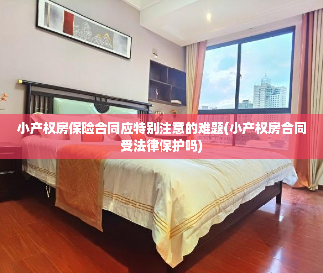 小产权房保险合同应特别注意的难题(小产权房合同受法律保护吗)