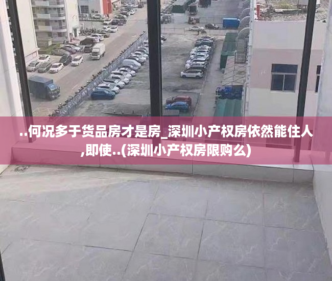 ..何况多于货品房才是房_深圳小产权房依然能住人,即使..(深圳小产权房限购么)