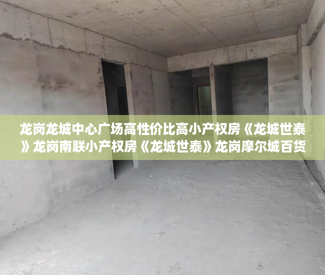 龙岗龙城中心广场高性价比高小产权房《龙城世泰》龙岗南联小产权房《龙城世泰》龙岗摩尔城百货公司小产权房奶坛楼龙城中心广场公交车站B出口产品小产权房