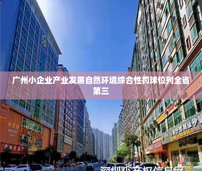 广州小企业产业发展自然环境综合性罚球位列全省第三