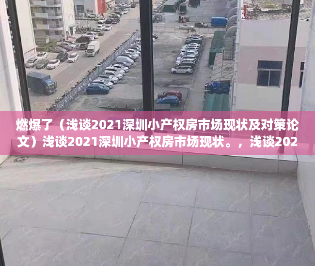 燃爆了（浅谈2021深圳小产权房市场现状及对策论文）浅谈2021深圳小产权房市场现状。，浅谈2021深圳小产权房市场现状及对策研究，