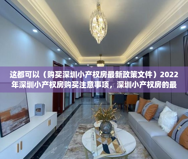 这都可以（购买深圳小产权房最新政策文件）2022年深圳小产权房购买注意事项，深圳小产权房的最新政策，