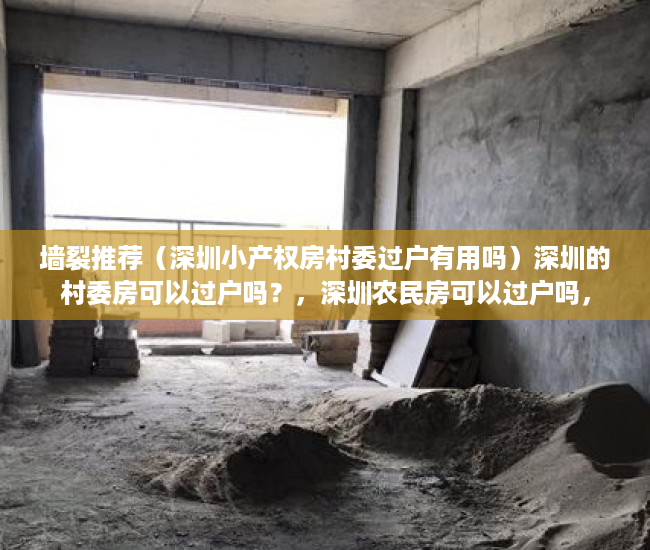 墙裂推荐（深圳小产权房村委过户有用吗）深圳的村委房可以过户吗？，深圳农民房可以过户吗，