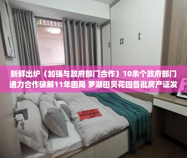 新鲜出炉（加强与政府部门合作）10余个政府部门通力合作破解11年困局 罗湖田贝花园首批房产证发放_深圳新闻网，各部门之间通力合作，