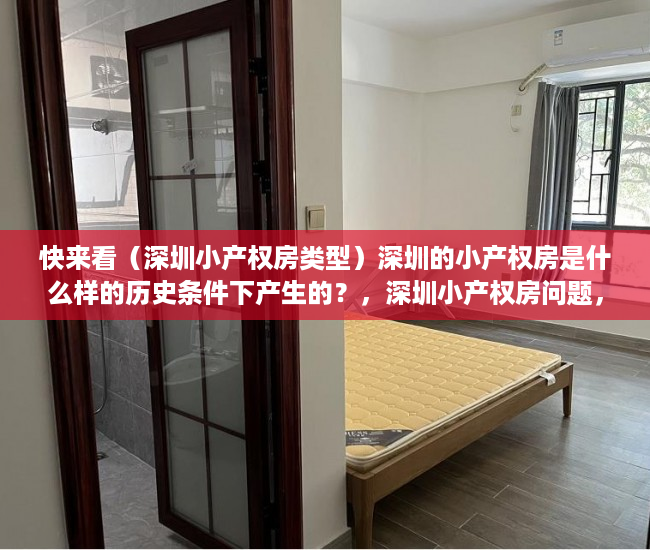 快来看（深圳小产权房类型）深圳的小产权房是什么样的历史条件下产生的？，深圳小产权房问题，