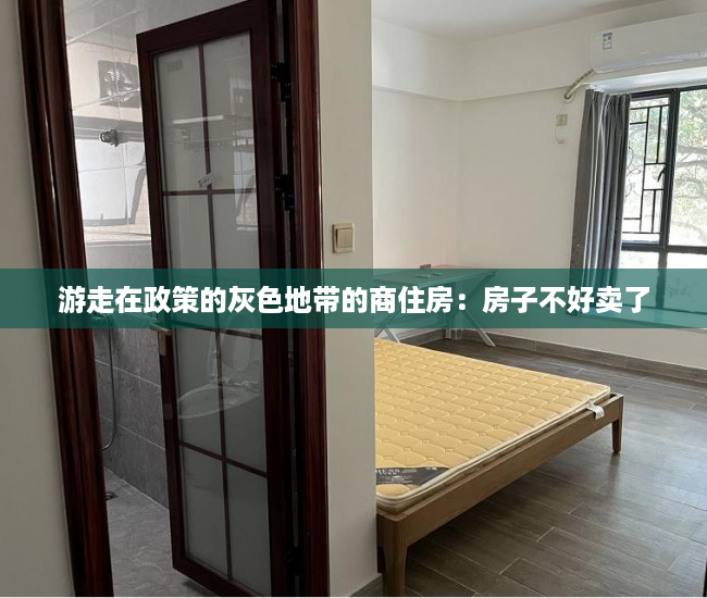 游走在政策的灰色地带的商住房：房子不好卖了
