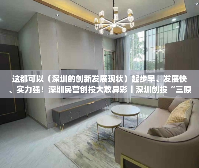 这都可以（深圳的创新发展现状）起步早、发展快、实力强！深圳民营创投大放异彩丨深圳创投“三原色”系列（02），深圳的创新发展历程，