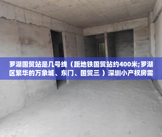 罗湖国贸站是几号线（距地铁国贸站约400米;罗湖区繁华的万象城、东门、国贸三 ）深圳小产权房需要多久的社保，