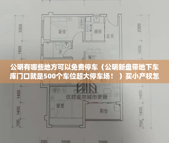 公明有哪些地方可以免费停车（公明新盘带地下车库门口就是500个车位超大停车场！ ）买小产权怎么样，